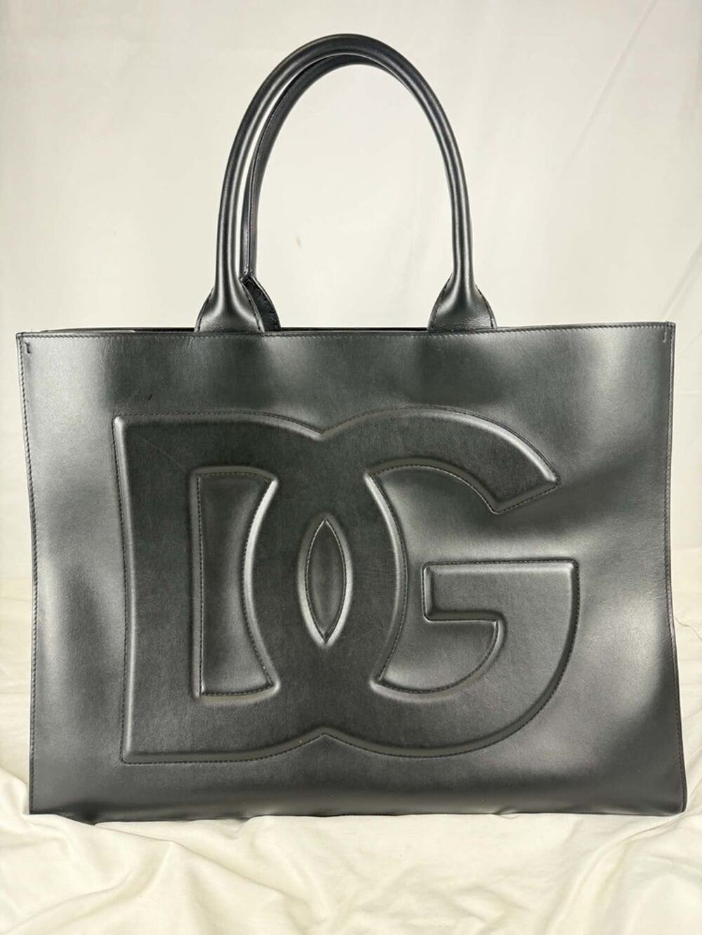 Dolce and Gabbana DG Daily Shopper Tote Large Black SPB-TS 370682